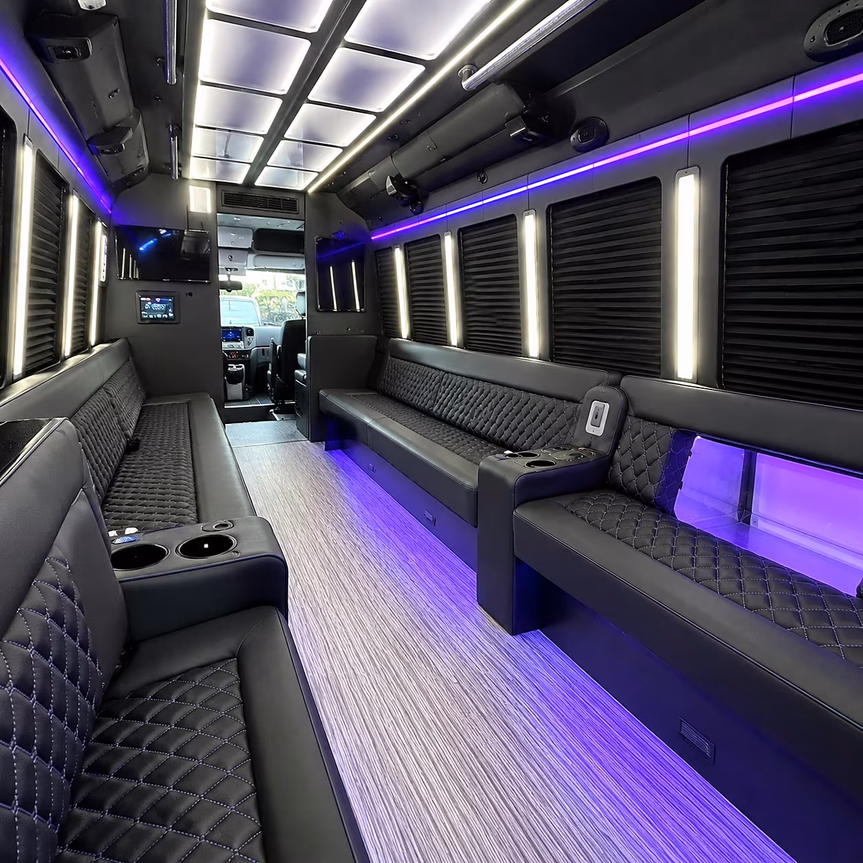 minibus interior