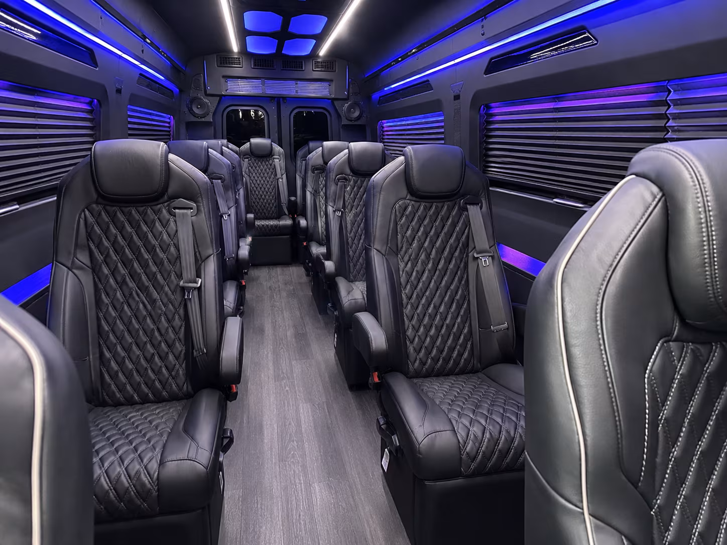 Philadelphia Airport Shuttle & Transportation party bus exterior