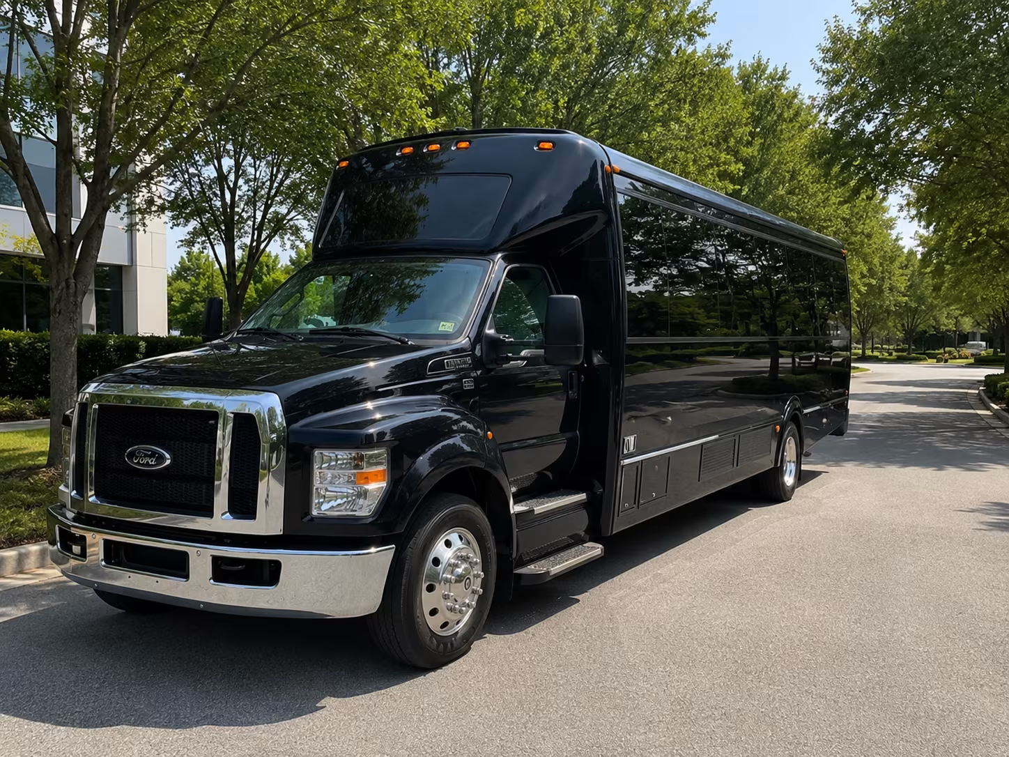 Philadelphia Concert & Music Festival Transportation party bus exterior