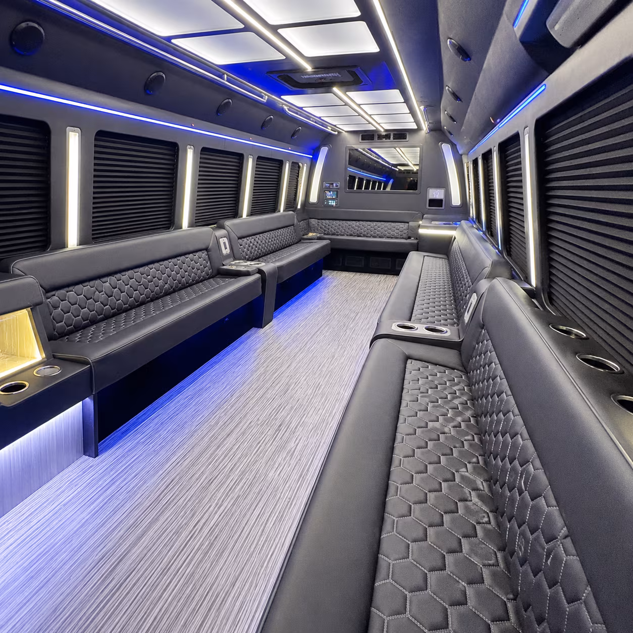 Philadelphia Concert & Music Festival Transportation party bus exterior