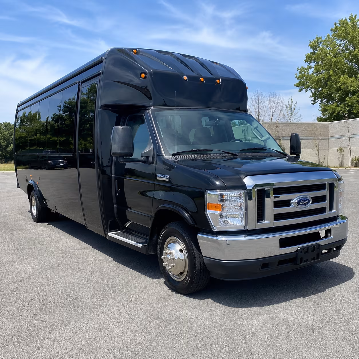 Philadelphia Prom & Homecoming Transportation party bus exterior
