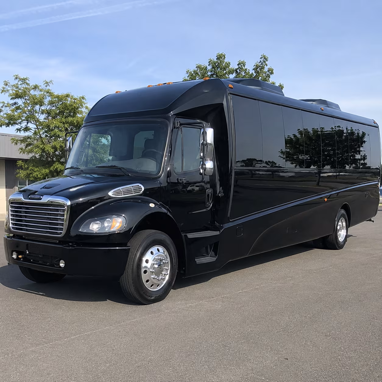 Philadelphia School Event Transportation party bus exterior