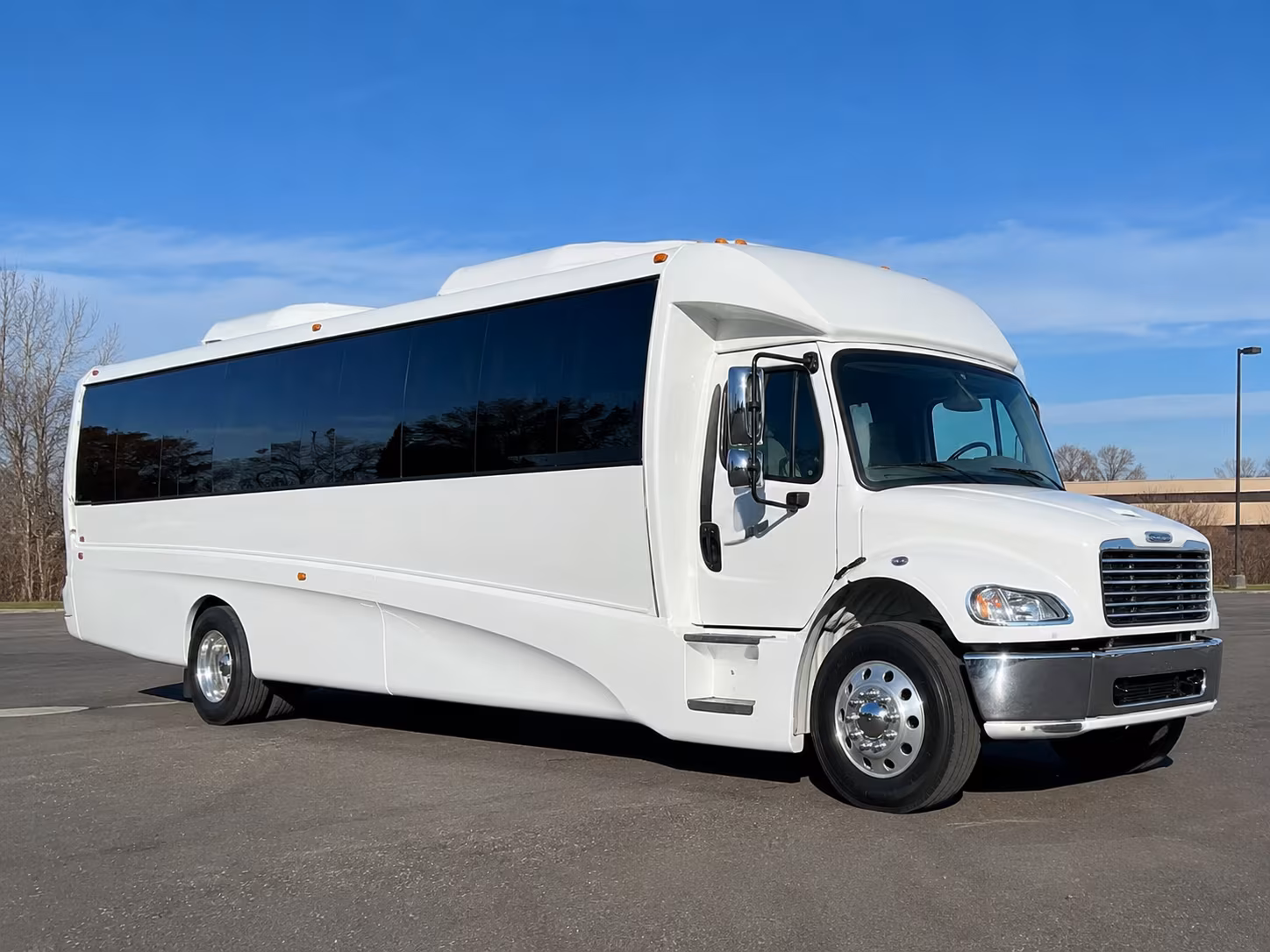 Philadelphia Sporting Event Transportation party bus exterior