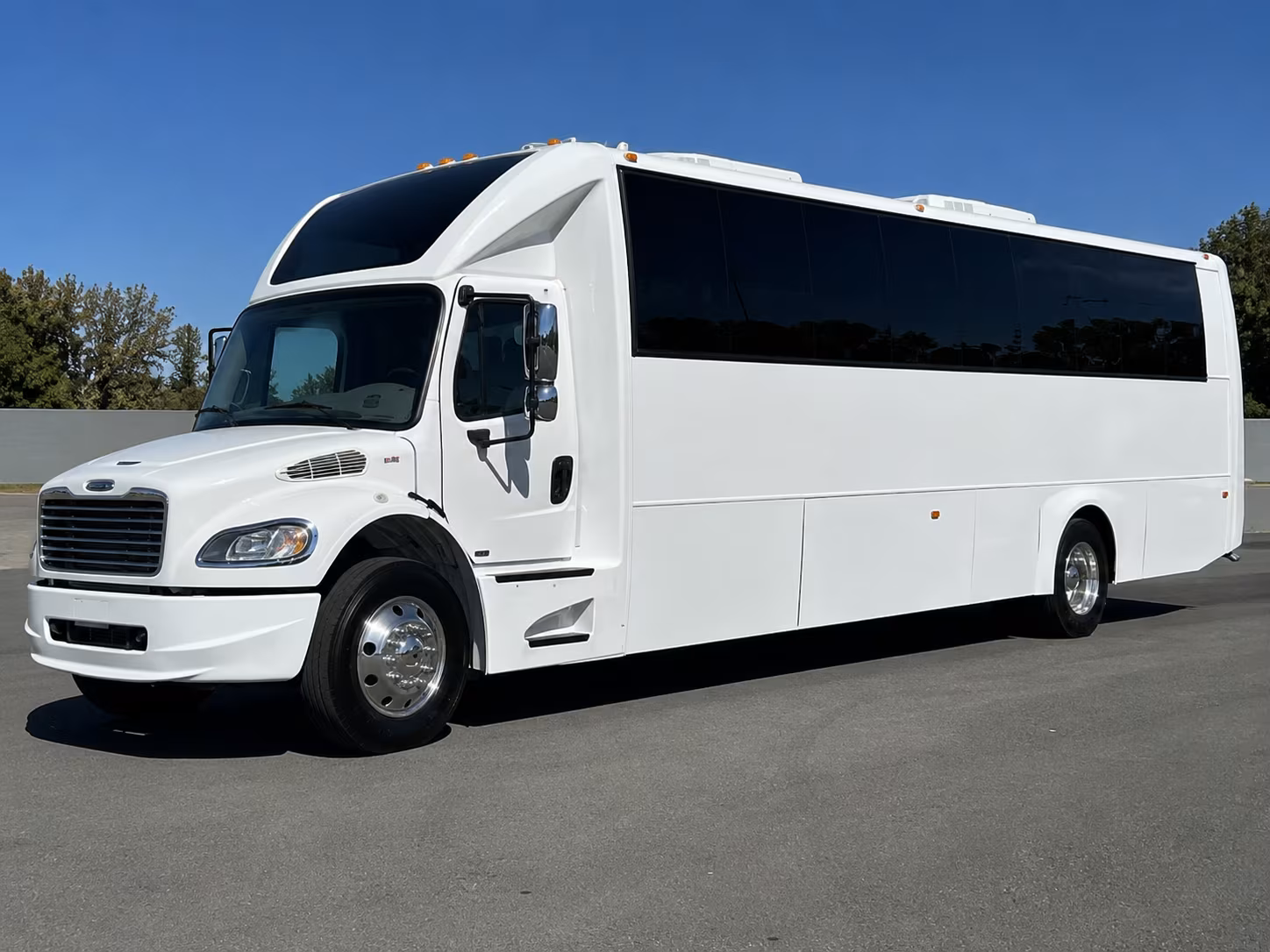 Philadelphia Sporting Event Transportation party bus exterior