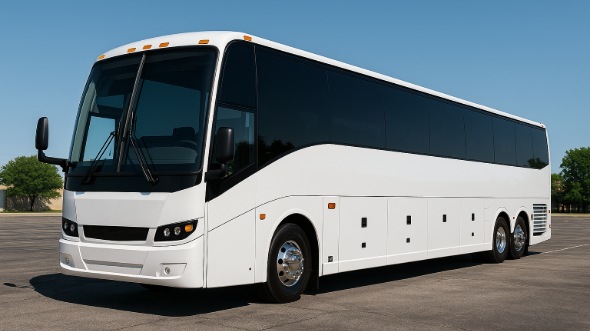 Exterior of Charter Bus Company Philadelphia's 46 Passenger Charter Bus in Philadelphia