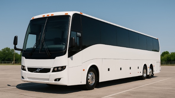 Exterior of Charter Bus Company Philadelphia's 48 Passenger Charter Bus in Philadelphia
