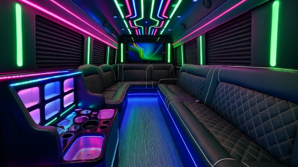 philadelphia 50 passenger party bus rental